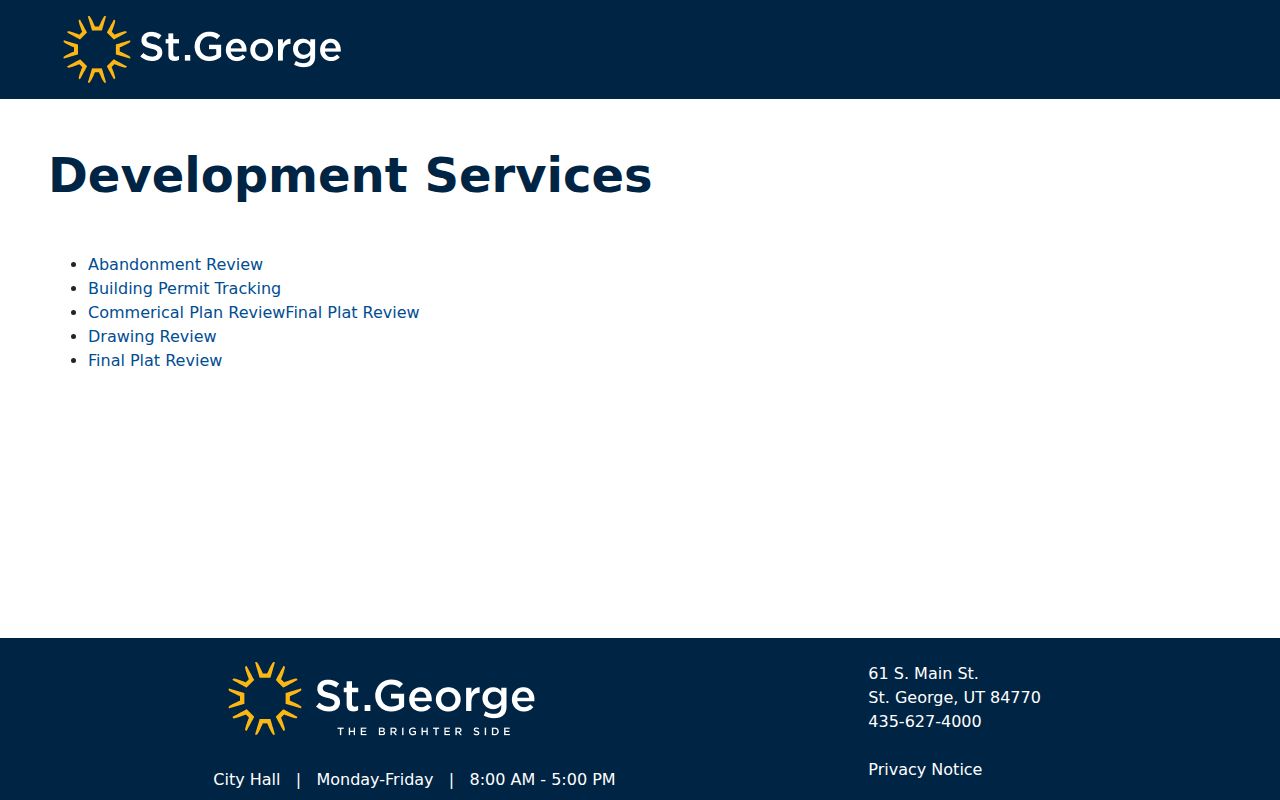 St. George previous residents county Old Abstract research